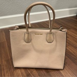 Tan Michael Kors handbag